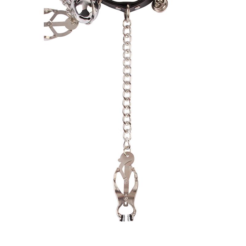 Master Control Collar con Pinzas para Pezones - Imagen 4
