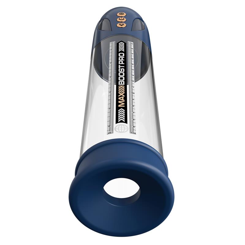 Masturbador Automático Max Boost Pro Flow Azul - Imagen 2