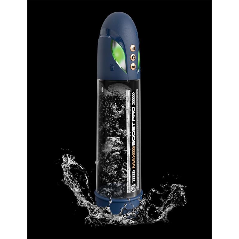 Masturbador Automático Max Boost Pro Flow Azul - Imagen 6