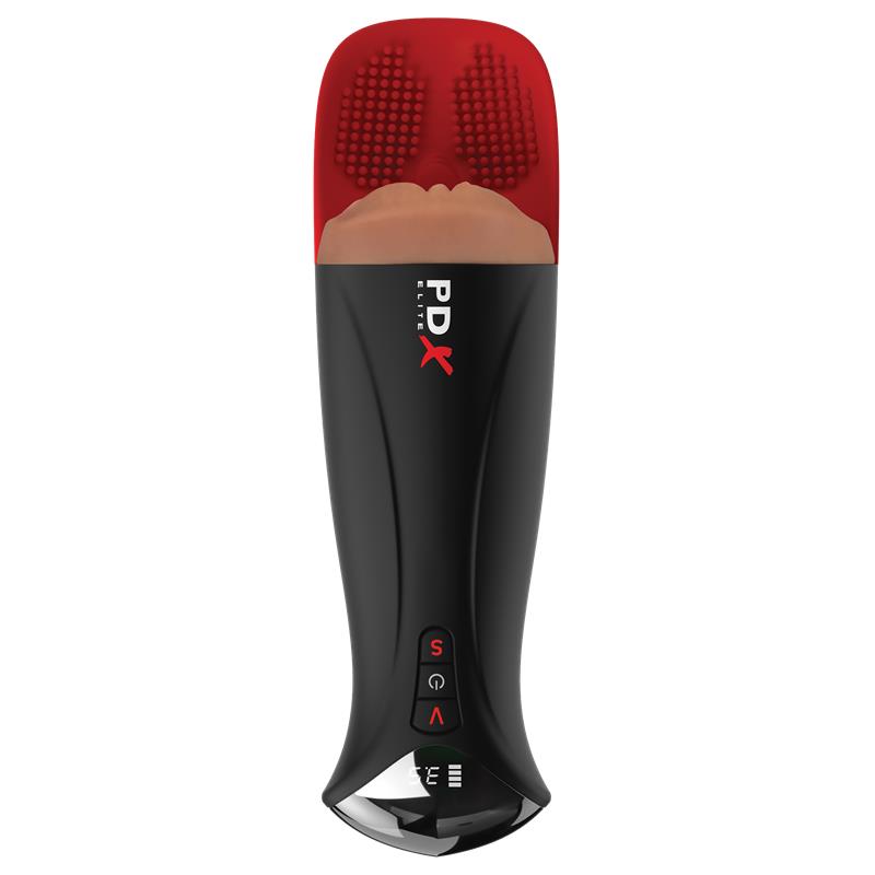 Masturbador Fuck-O-Matic Pro XL Marrón - Imagen 2