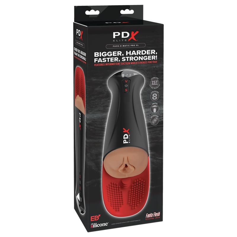 Masturbador Fuck-O-Matic Pro XL Marrón - Imagen 3