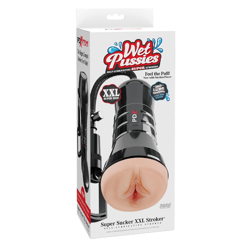 Masturbador Super Sucker XXL con Auto-Lubricacion - Imagen 2
