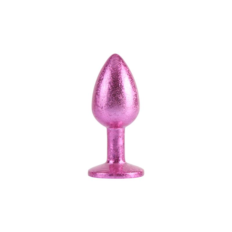 Nebula Pink Gem Plug Anal con Joya en la Base Talla S - Imagen 2