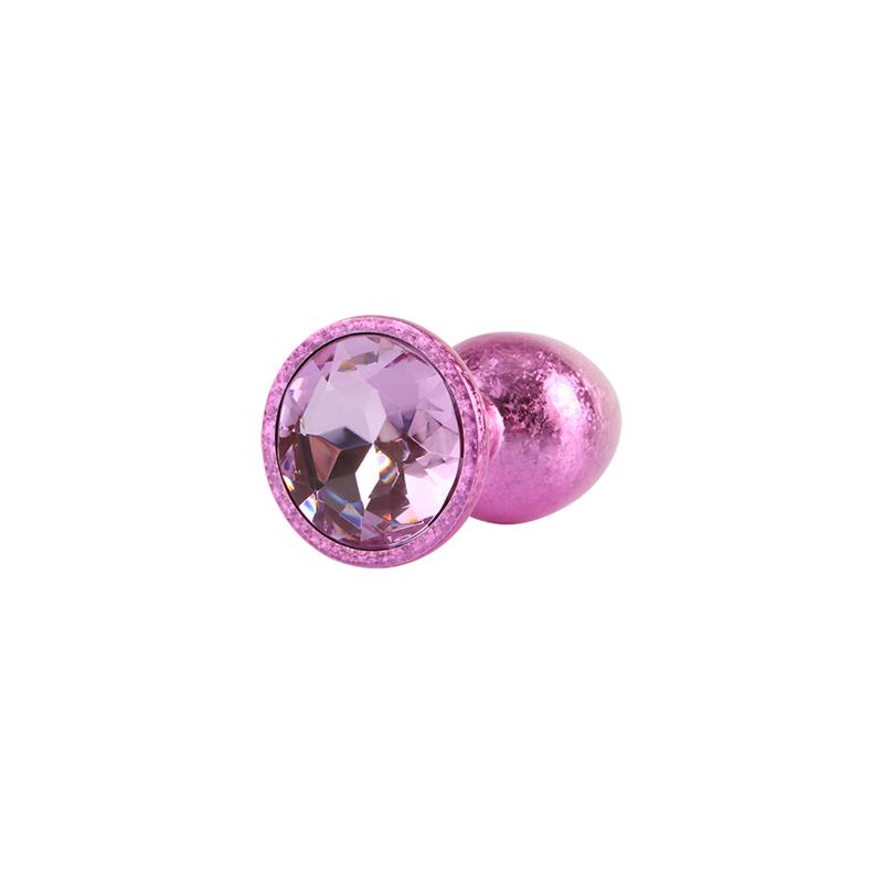 Nebula Pink Gem Plug Anal con Joya en la Base Talla S - Imagen 4
