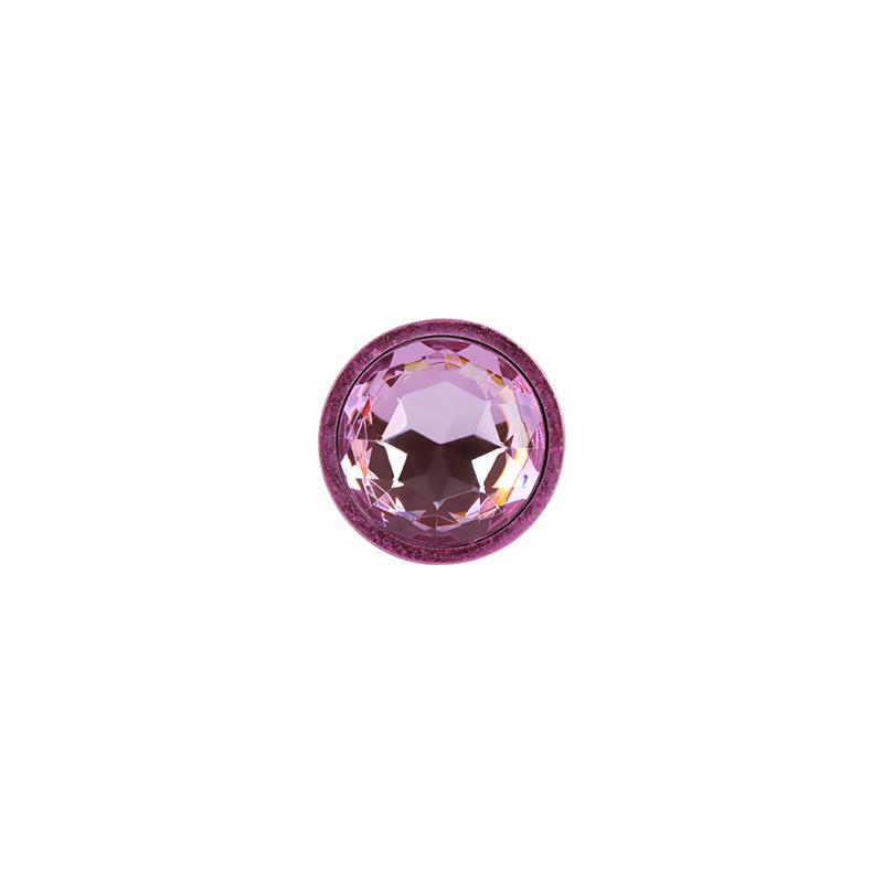 Nebula Pink Gem Plug Anal con Joya en la Base Talla S - Imagen 5