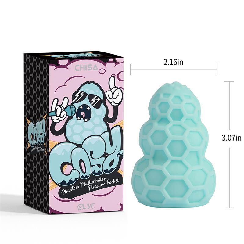 Phantom Masturbador Pleasure Pocket Azul - Imagen 3