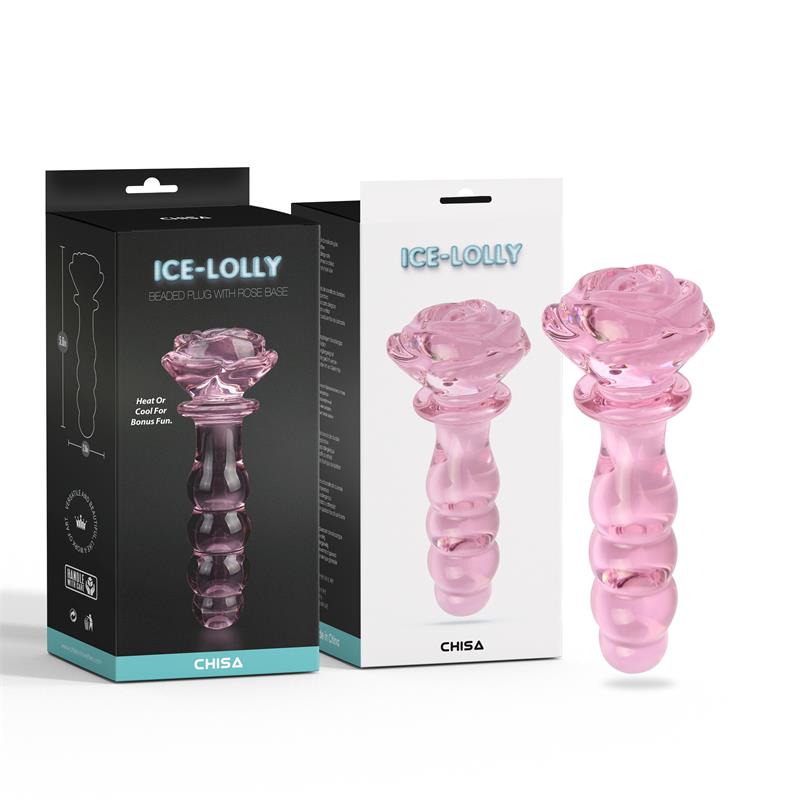 Plug Anal con Rosa de Cristal 5.6