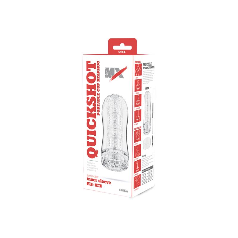Quickshot Portable Cup Bearhug Masturbador - Imagen 9