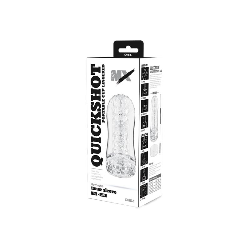 Quickshot Portable Cup Lingered Masturbador - Imagen 3