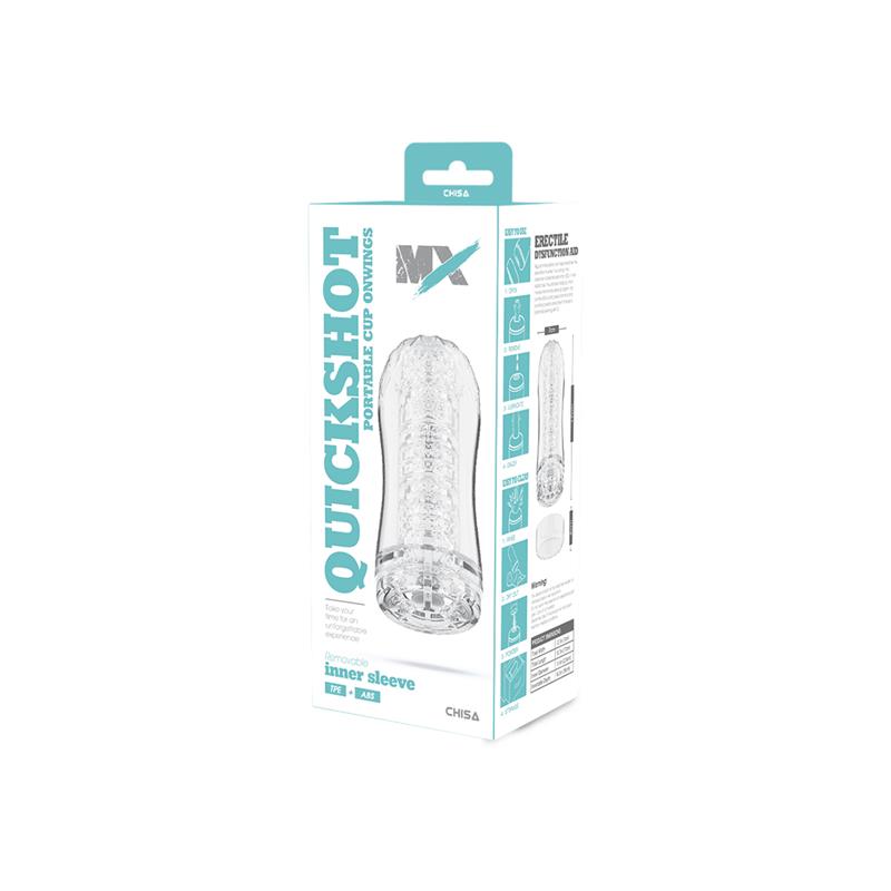 Quickshot Portable Cup Onwings Masturbador - Imagen 9