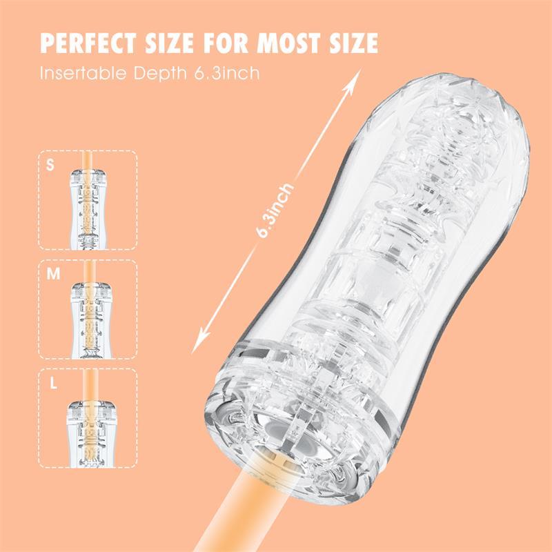 Quickshot Portable Cup Peak Masturbador - Imagen 4