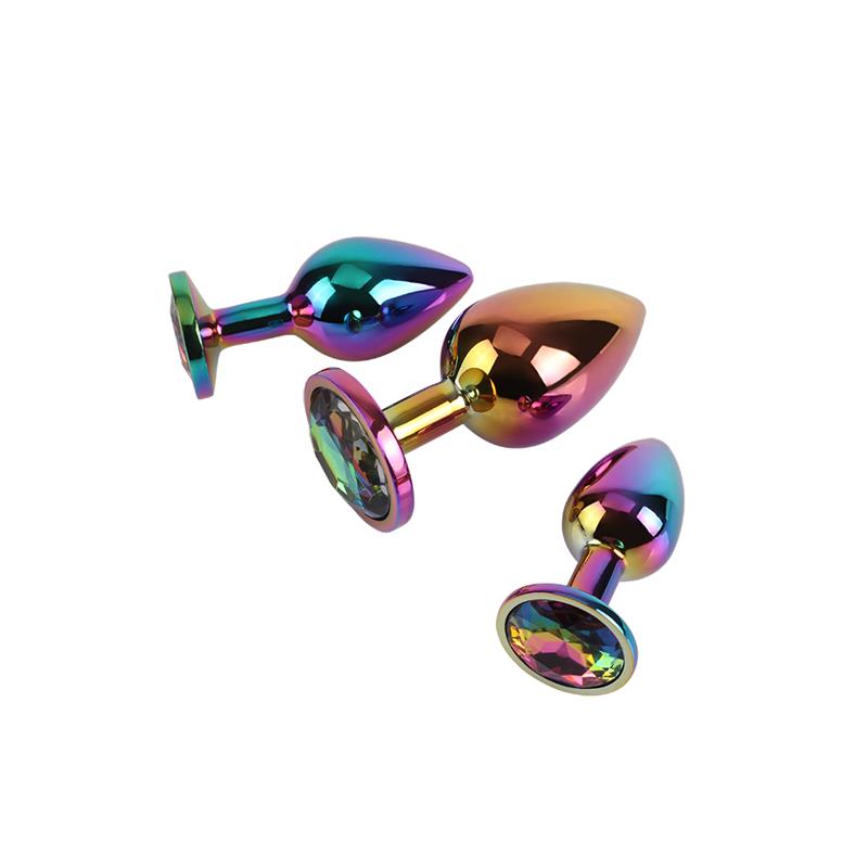 Rainbow Gem Set 3 Plugs Anales - Imagen 5