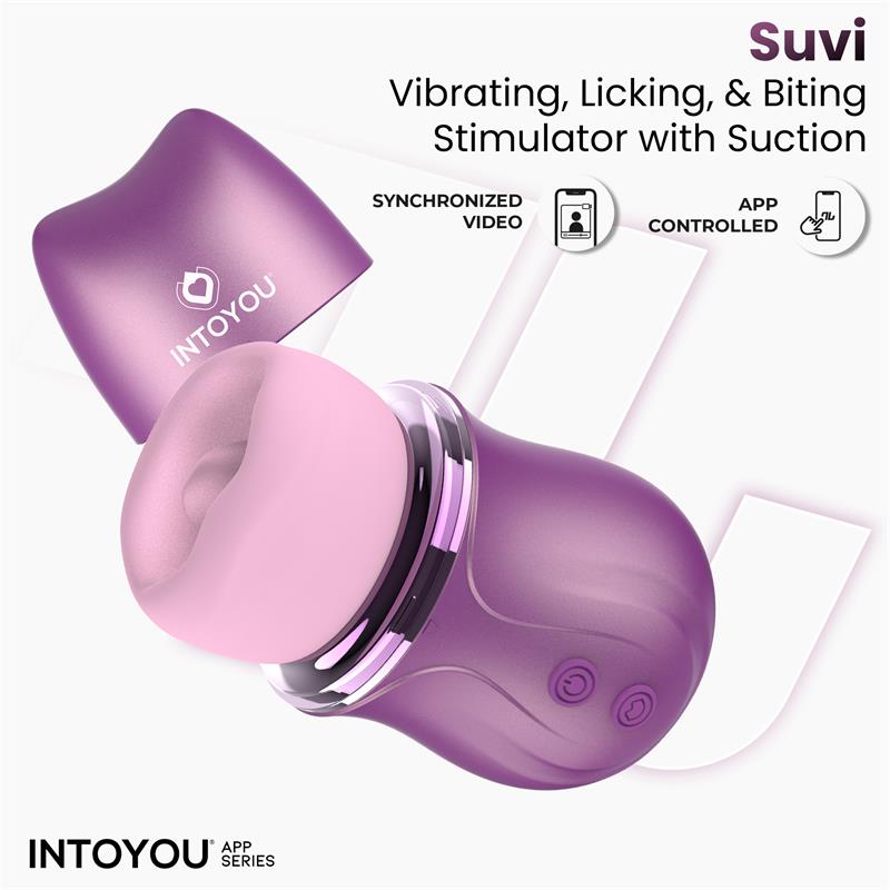 Mimi Estimulador con Licking, Biting, Succión y Vibración USB-C con APP - Imagen 23