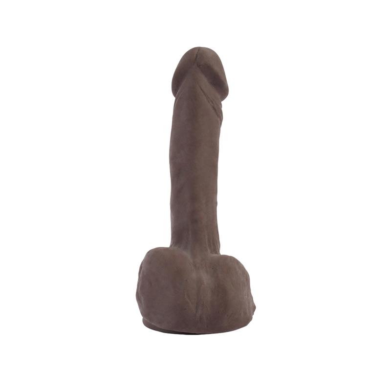 Basix Cock Dildo Dual Density Marrón 22.5cm - Imagen 2