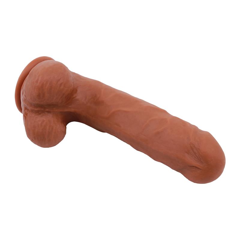 Bottomless Pleasure Dildo Dual Density Bronceado 20cm - Imagen 2