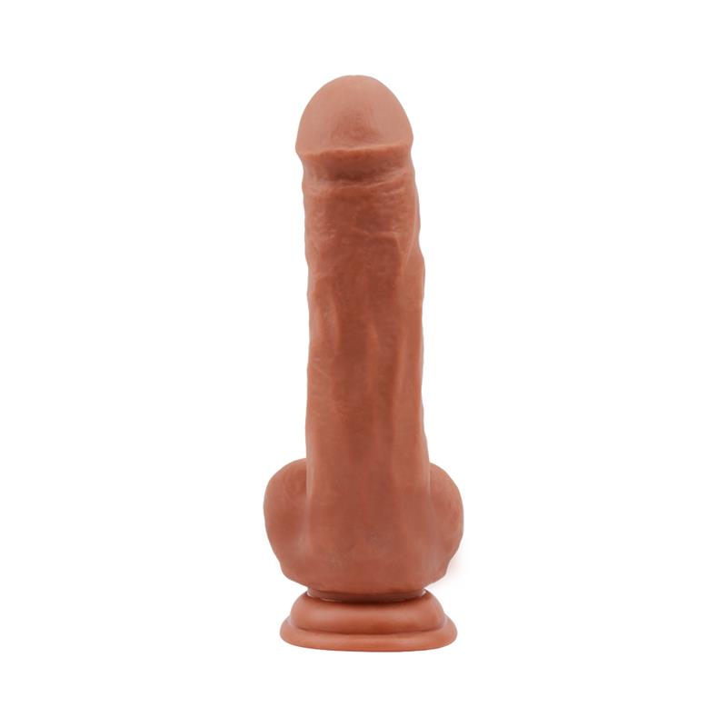Bottomless Pleasure Dildo Dual Density Bronceado 20cm - Imagen 5