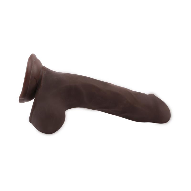 Bottomless Pleasure Dildo Dual Density Marrón 20cm - Imagen 4