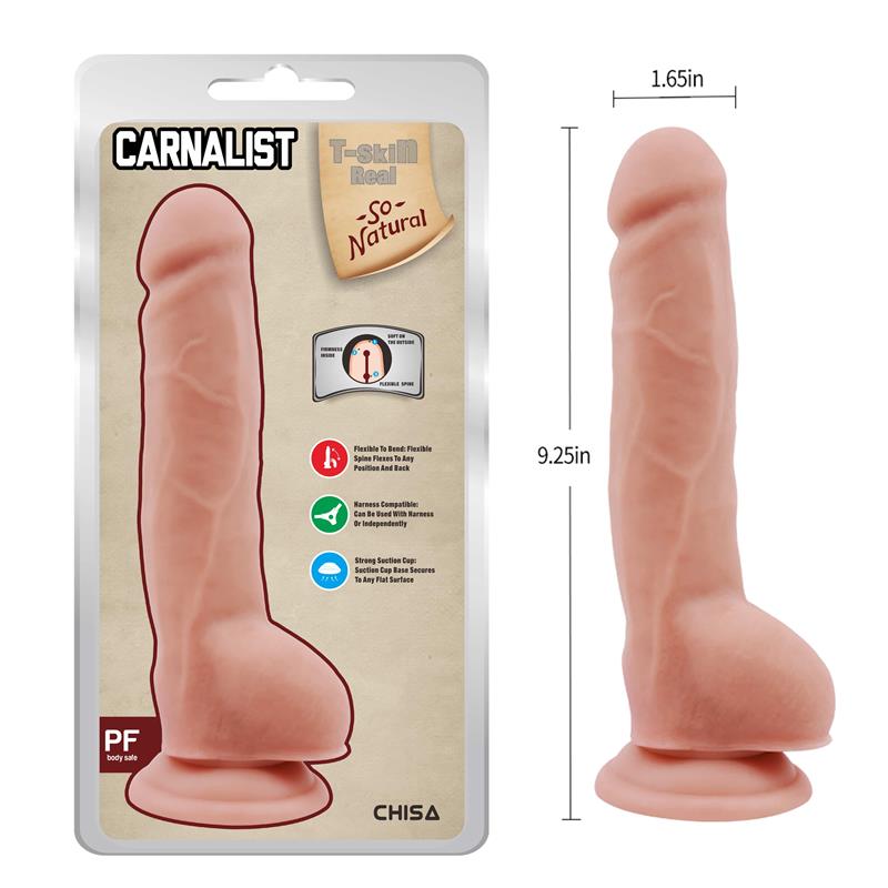 Carnal Dildo Dual Density 23.5cm - Imagen 5