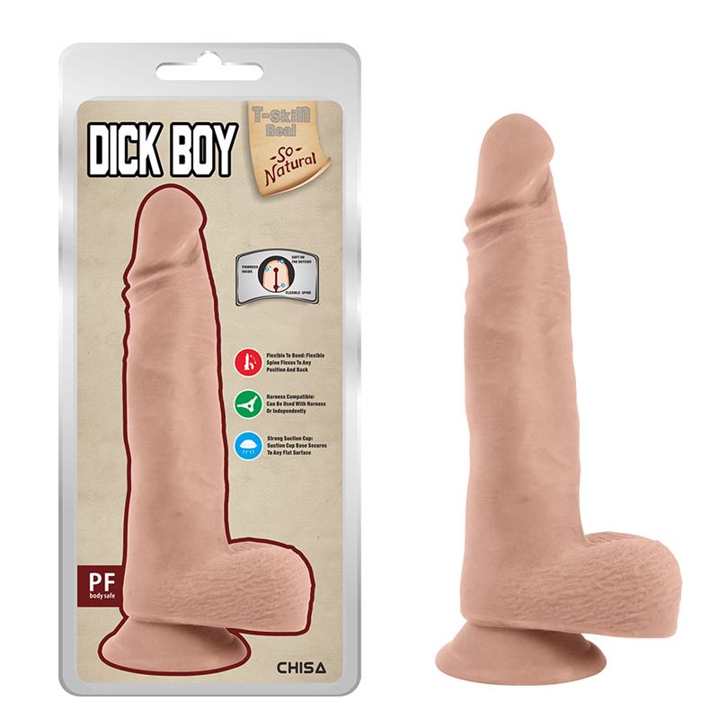 Dick Boy Dildo Dual Density 22cm - Imagen 2