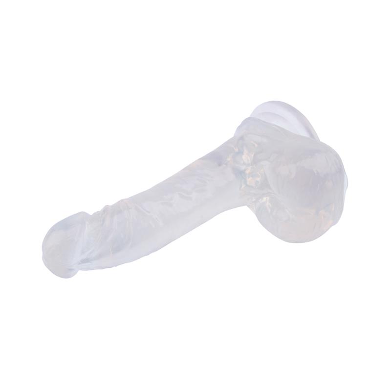 Dildo 7.5 - 19.5cm Transparente - Imagen 2