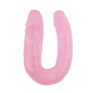 Dildo Doble 14 - 18cm Rosa
