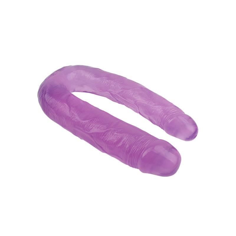 Dildo Doble 17.7 - 22.5cm Purpura - Imagen 2