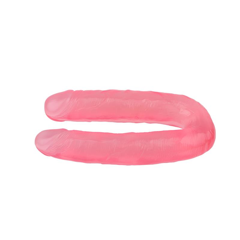Dildo Doble 17.7 - 22.5cm Rosa - Imagen 4