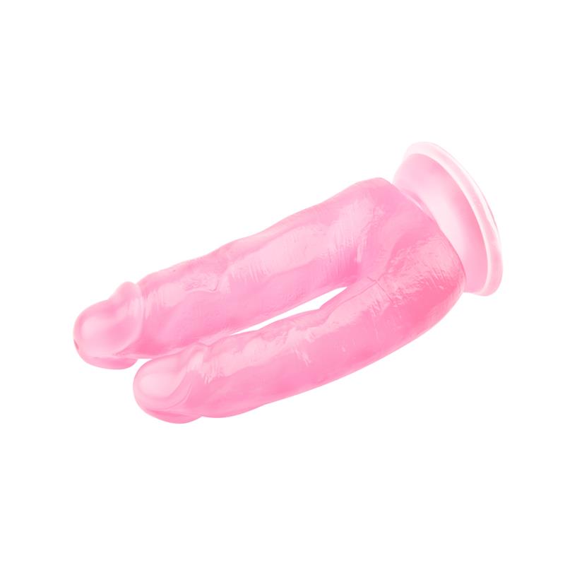 Dildo Doble 6.3 - 18cm Rosa - Imagen 3