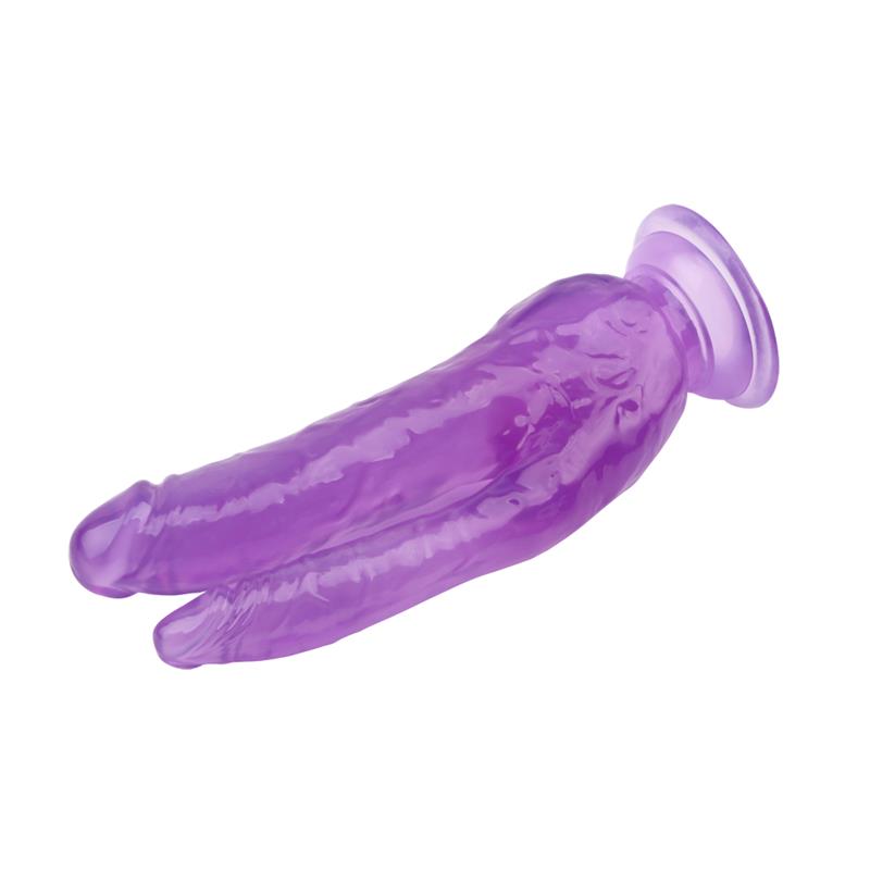 Dildo Doble 8 - 20cm Purpura - Imagen 3
