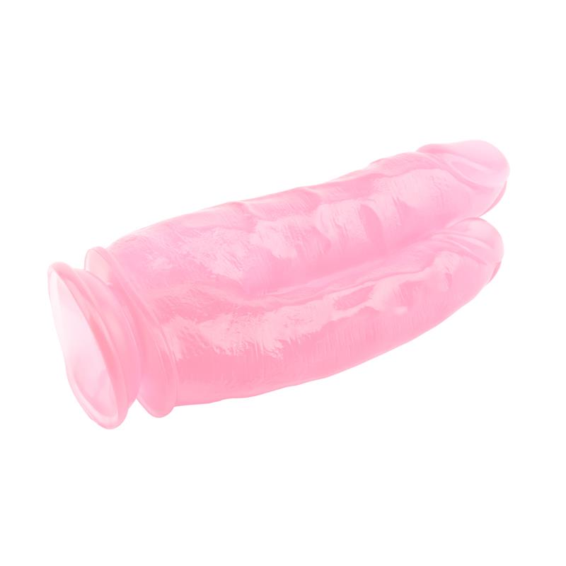 Dildo Doble 9.4 - 25cm Rosa - Imagen 2