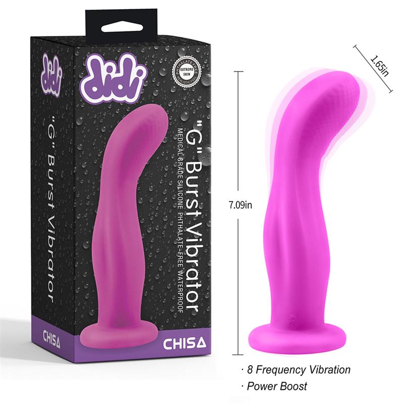 G Burst Dildo con Vibracion Rosa - Imagen 4