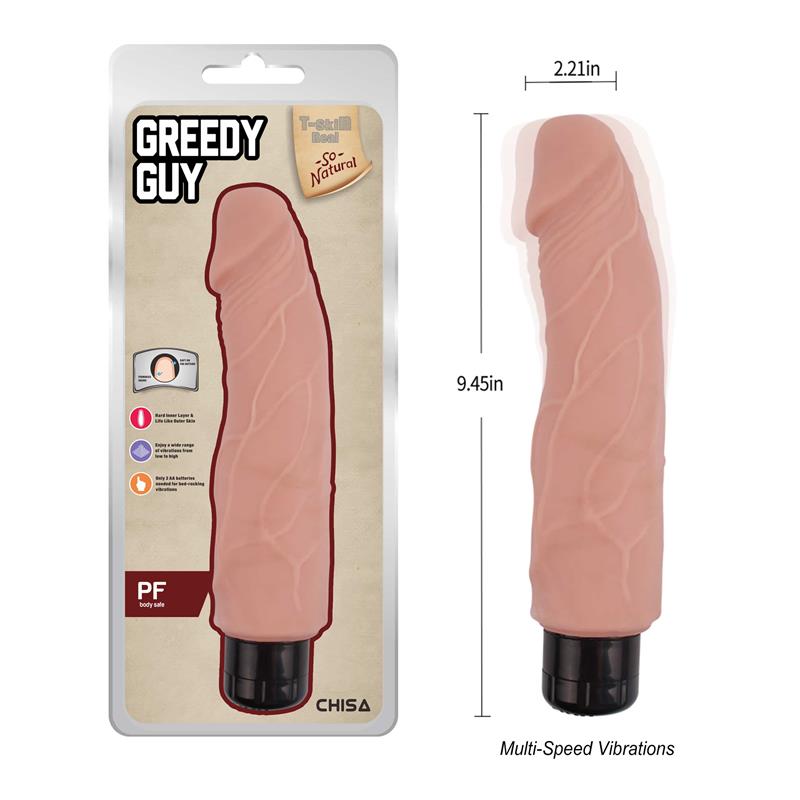 Greedy Guy Vibrador Realista 24cm - Imagen 2