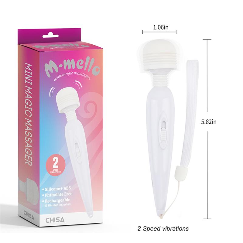 Mini Magic Masageador Blanco 14.8cm - Imagen 3