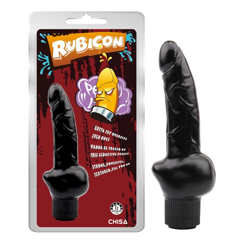 Obsidian Vibrador Realista 7.5 - 19cm Negro