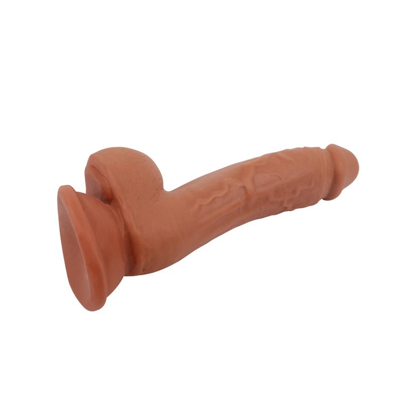 Peotillomania Dildo Dual Density Bronceado 19.5cm - Imagen 5