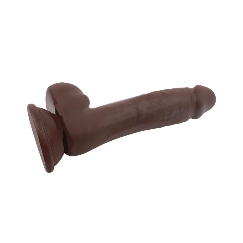 Peotillomania Dildo Dual Density Marrón 19.5cm - Imagen 2