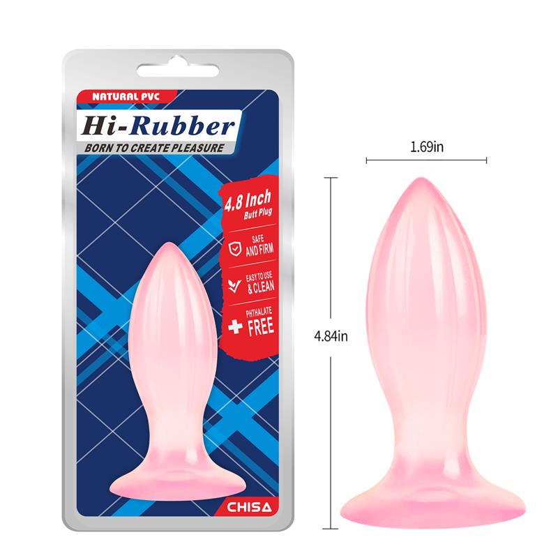Plug Anal 4.8 - 12.3cm Rosa - Imagen 2