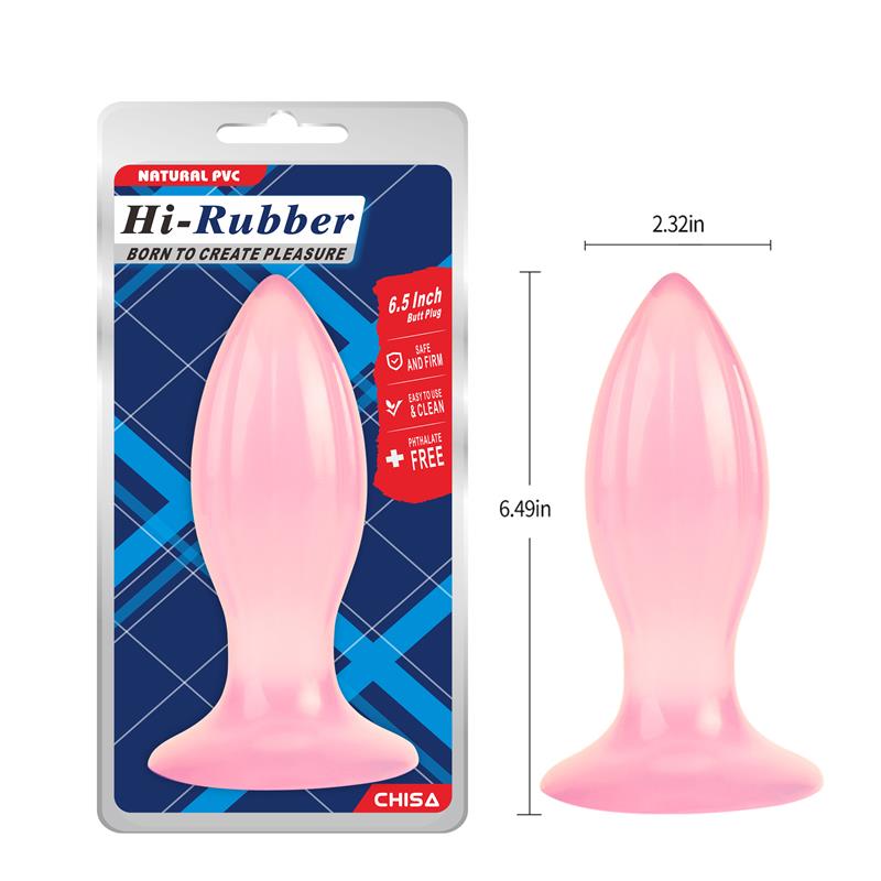 Plug Anal 6.5 - 16.5cm Rosa - Imagen 2