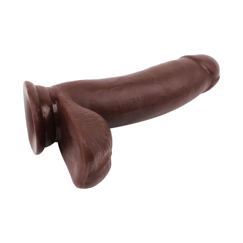 Sex Lure Dildo Dual Density Marrón 17.5cm - Imagen 5