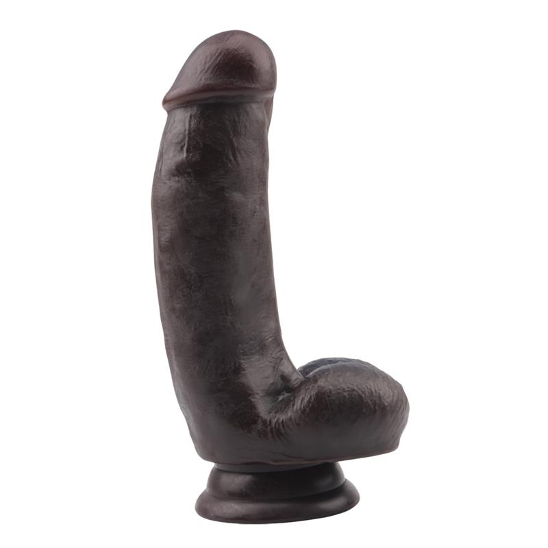 Dildo Dual Density Fashion Dude 17.2 x 4.1 cm Marron - Imagen 5