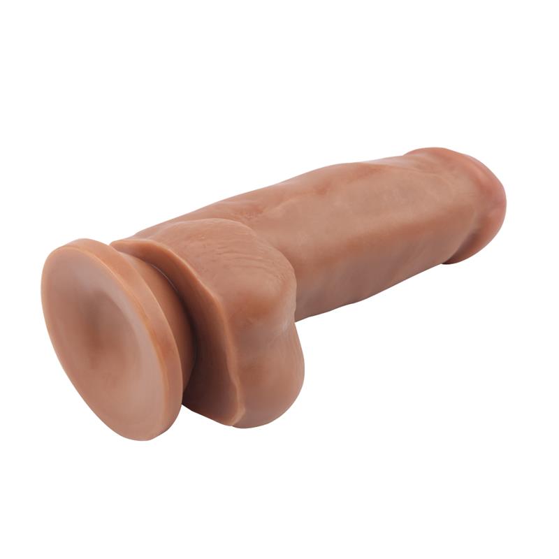 Dildo Dual Density Fashion Dude 17.5 x 4.9 cm Bronceado - Imagen 2