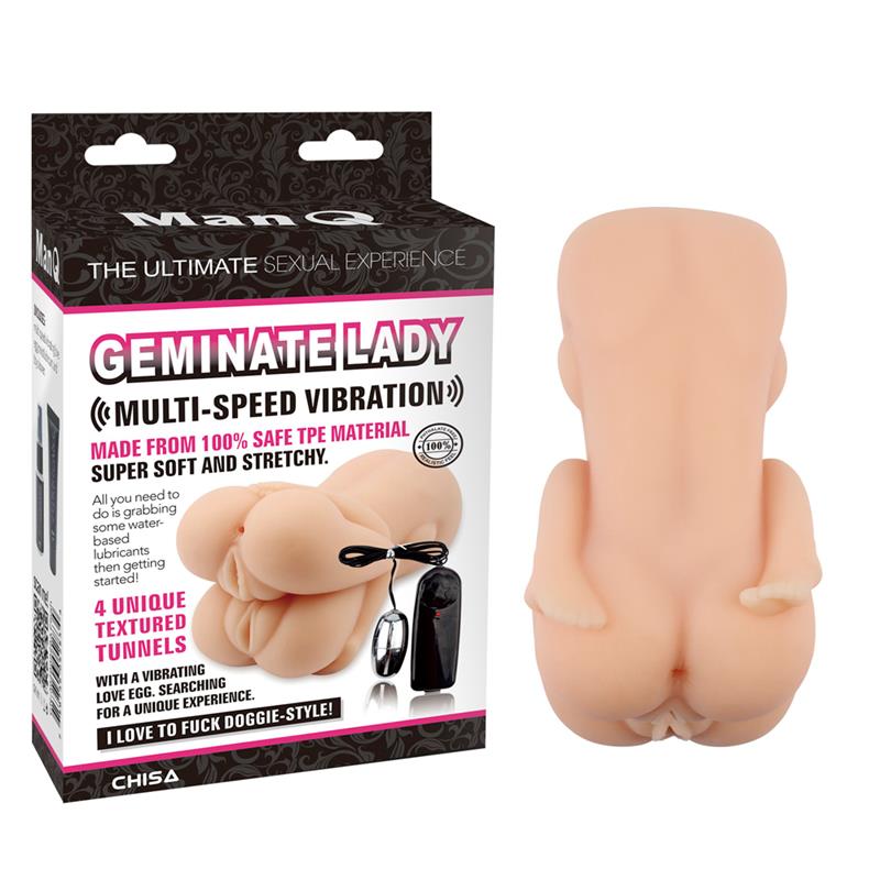 Geminate Lady Masturbador con Vibración - Imagen 3