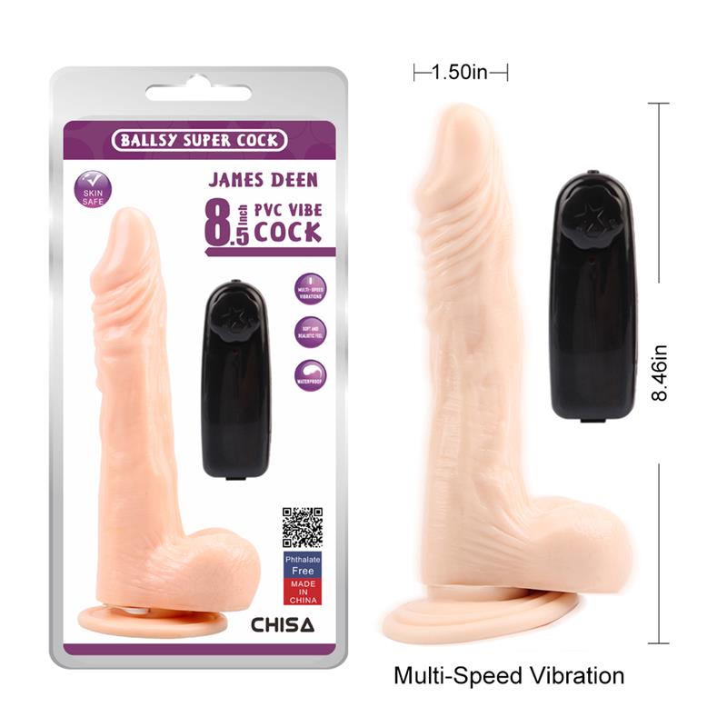 James Deen Vibrador 8.5 - 21.5cm - Imagen 6