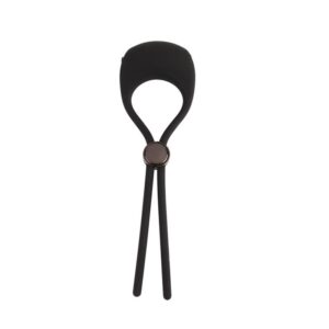 O Ring Tie Anillo para el Pene Ajustable con Vibración