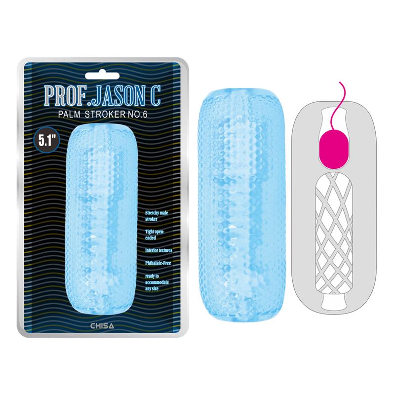 Palm Stroker No.6 Masturbador Azul 12.5cm - Imagen 3