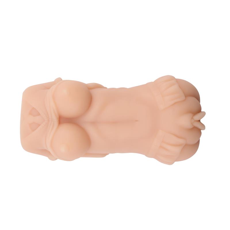 Triplet Cougar Hot Body Masturbador 18cm - Imagen 3
